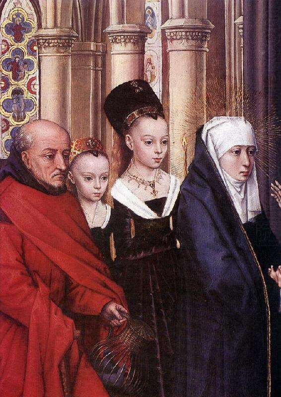 MEMLING, Hans The Presentation in the Temple (detail sg china oil painting image